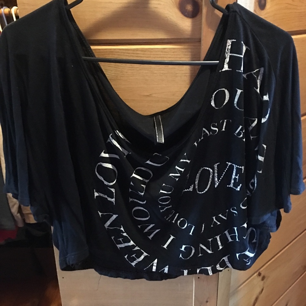 Love saying Crop Top